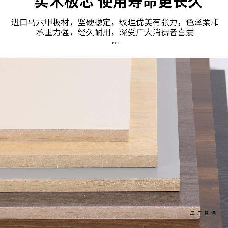 转角书桌书架桌柜一体书现代简制约875定实木家用玻璃台式电脑学