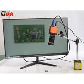 PDOK工业相机景深数码 镜头CCD影片放大镜磁性支架工业电子五金注