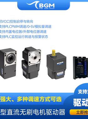 120W无刷电机驱动器支持IO控制PWM模拟量调速BL120ADC12V/24V