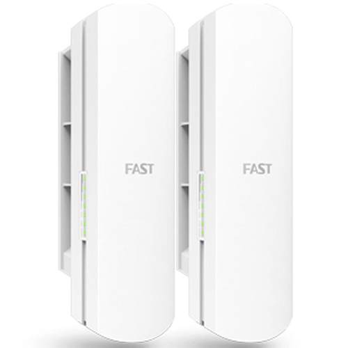 FWB201迅捷无线网桥套装1km/5km监控室外防水2.4G大功率WIFI/一对