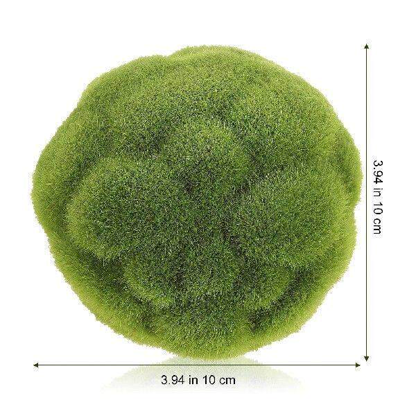 2 Pcs Moss Garden Decoration Leaf Sets Stabilized