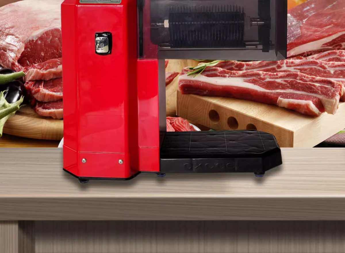 Тендер машины 肉排电动 松肉机商用嫩肉机打肉机不锈钢切肉机电动嫩化机松肉锤