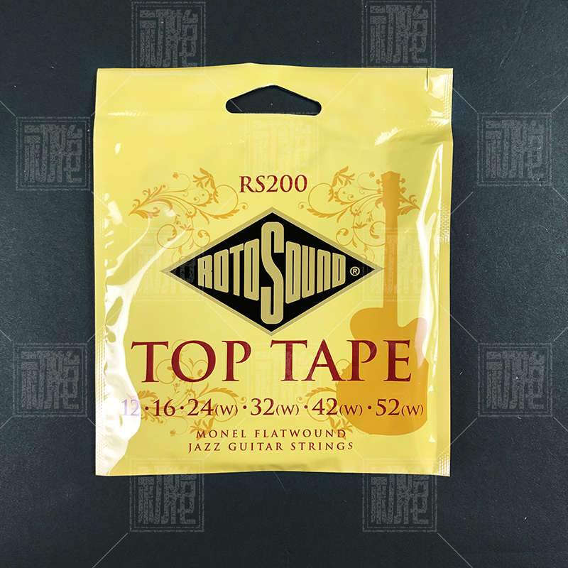英国原产 Rotosound RS200平卷弦 爵士吉他弦 电吉他弦012-052