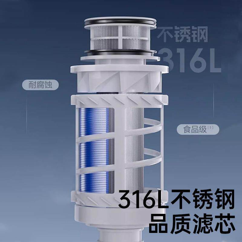 中央前置过滤器家用万向全自动清洗反冲洗入户全铜防爆自来水全屋图片