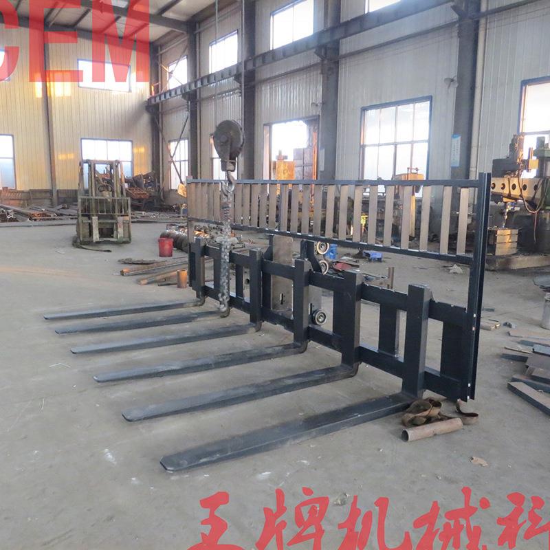 厂家直销 叉车属具 工程作业附件 加宽货叉架 串杆吊臂门架