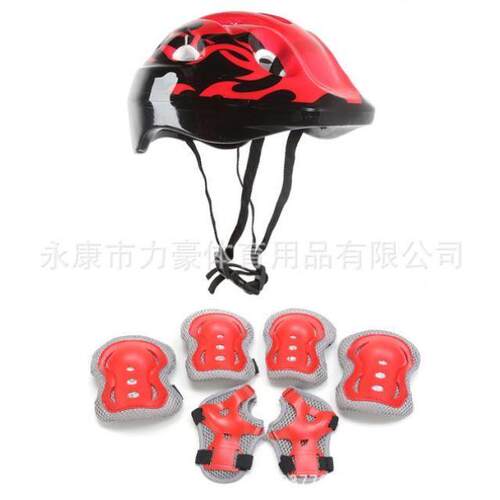 轮滑BVC1450新款儿童板护具装旱冰套保护滑溜冰冰滑冰轮关节小孩