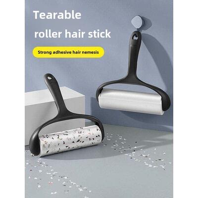 lint dust hair remover cloth sticky roller brush cleaner