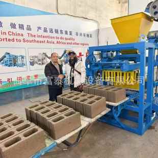 出口乌拉圭免烧制砖机26型全自动制砖机空心砖实心砖压砖机