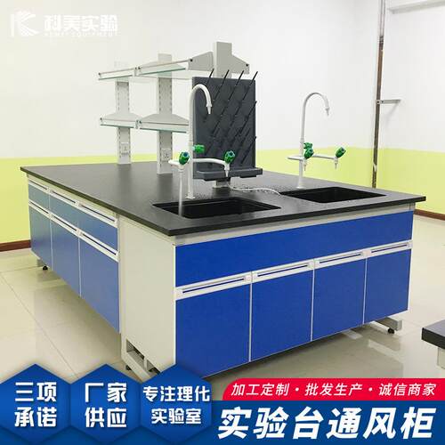 工厂供应化工厂实验室边台化学教室实验桌子pp试验操作台