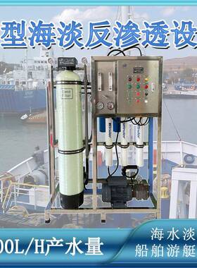 200L/H小型海水淡化海淡迷你全自动海淡反渗透设备海水淡化水处理