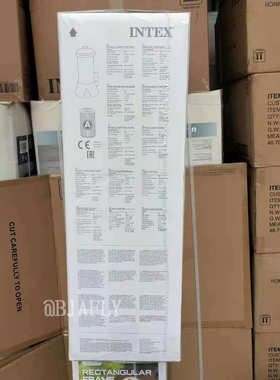 INTEX26712 圆形管架水池套装 支架水池 家庭游泳池