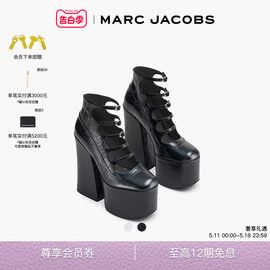 MARC JACOBS  ANKLE BOOT 牛皮舒适简约高跟鞋踝靴