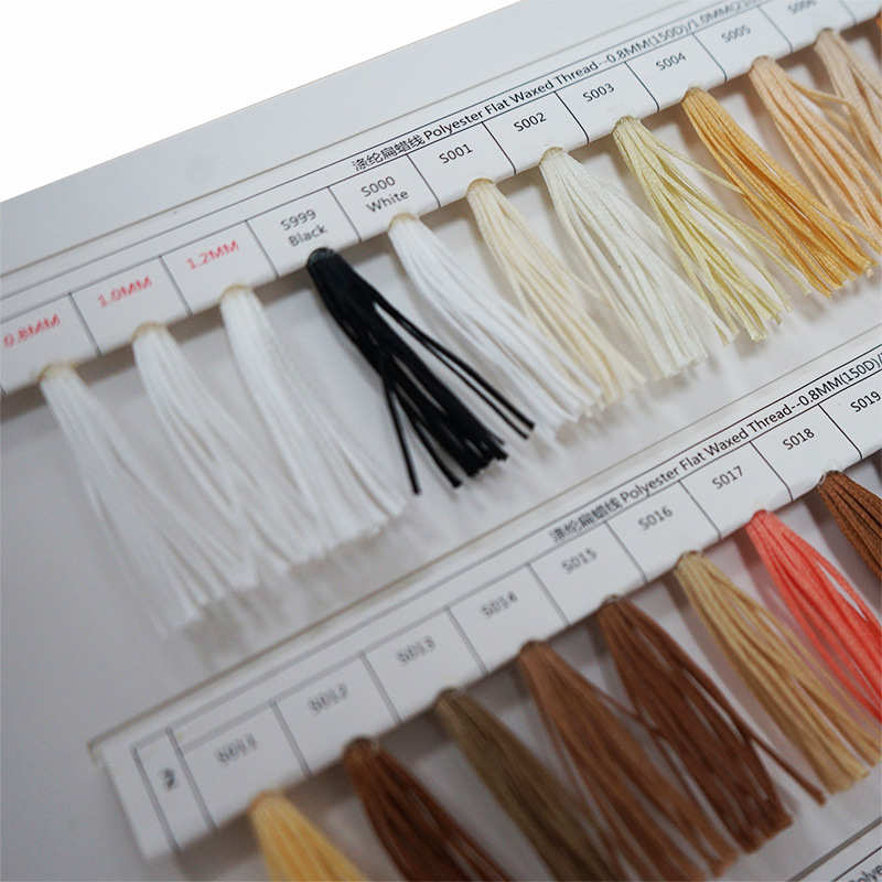 宇乐 色卡选色蜡线 编织线 手缝蜡线色卡全色