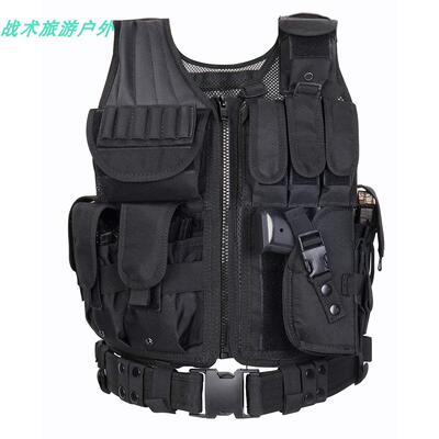 战术风快拆背心多功能户外CS野战下场防护马甲机能风装备透气背心