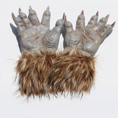 1 Pair Attractive Wolf Claw Costume Emulsion Werewolf