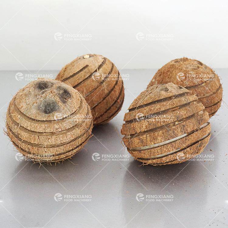 工厂直销 半自动老椰子破壳机 椰子剥壳去壳机 椰皇脱壳机