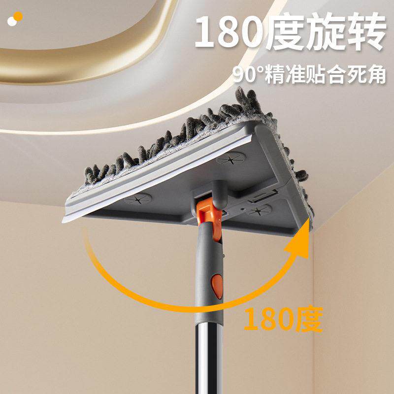新款直销严选多功能擦墙神器擦厨房墙壁天花板清洁工具家用可折叠