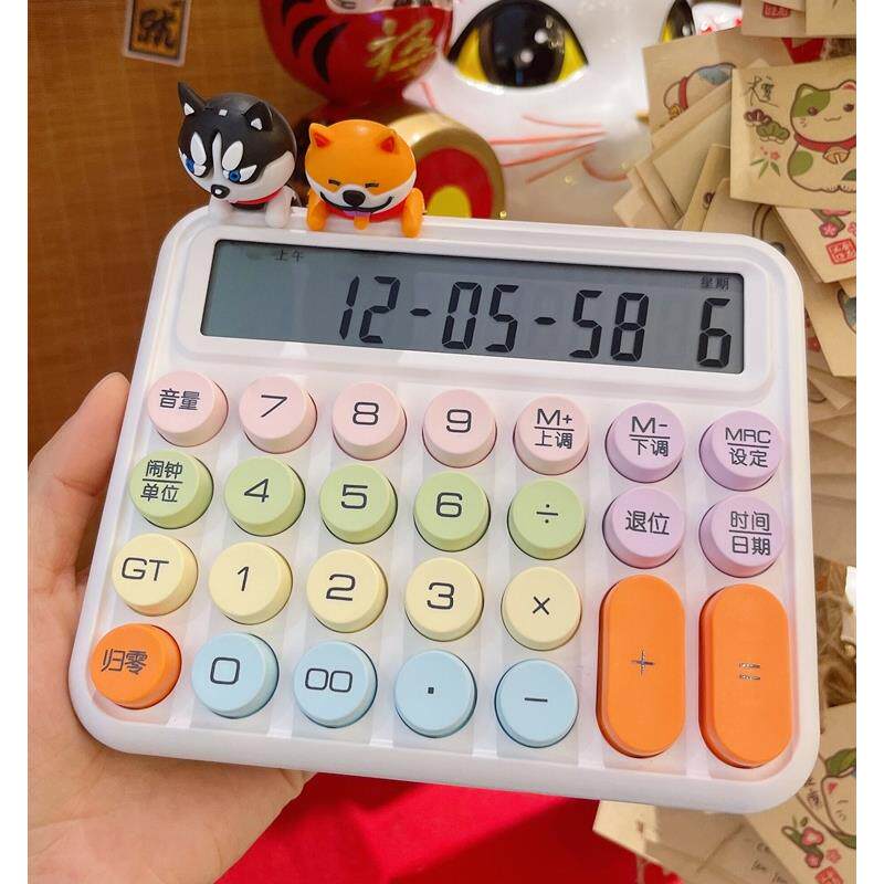 多巴胺计算器女神模型高颜值声音商业金融专用机器音乐大按钮计算