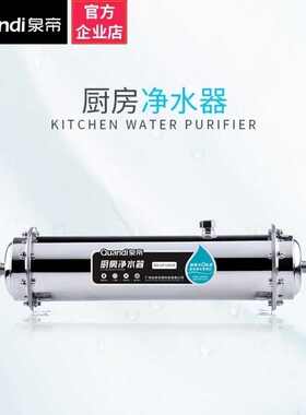 泉帝不锈钢1000A单头净水器 厨房商用净水器 大流量净水器
