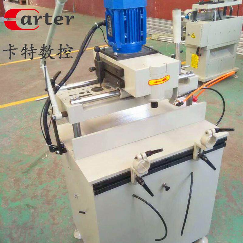 铝塑型材高速单轴双轴仿形钻铣床铝合金门窗加工设备