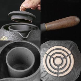 电陶炉煮茶器小型家用陶瓷煮茶壶办公室煮茶炉专用烧茶壶茶具套装