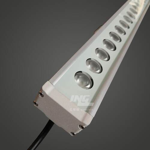 带遮光罩挡板18W24dmx512led洗墙灯线条灯512内外控工程亮化RGBW