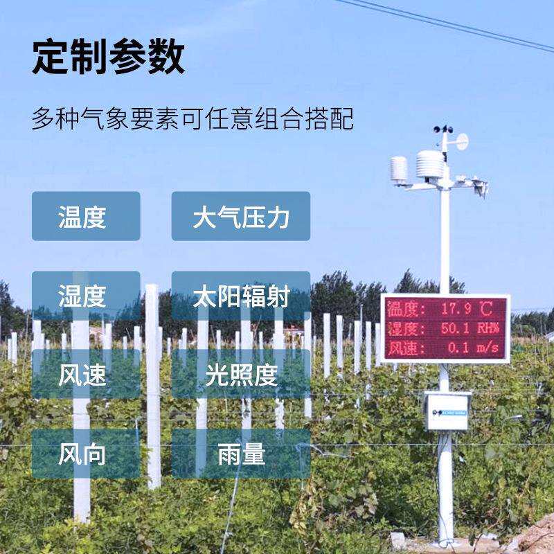 农业气象站农田气象环境监测系统农业环境观测站物联网小气候检测