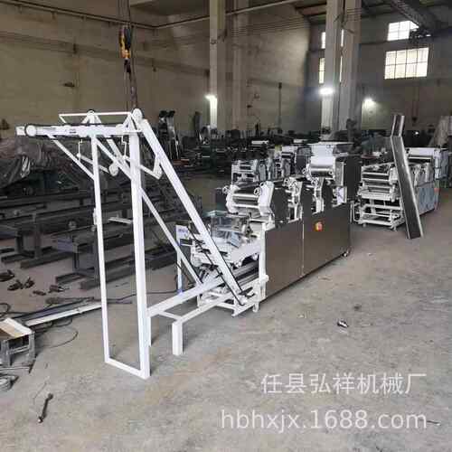 全动一成次机型面条机自动爬杆压面拌面面条机单组JZL挂面机切面