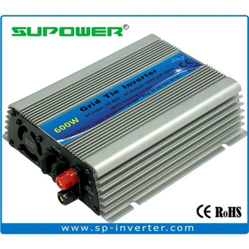 600W宽压输入22-60V太阳能微型并网家用逆变器光伏发电逆变器