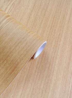 加厚木纹贴纸自粘墙纸家具翻新贴纸波音片衣柜PVC水曲柳实木贴皮