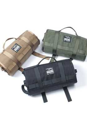 OVERHILLS户外露营可拆式吊挂卷包地钉包餐具包MOLLE系统收納包