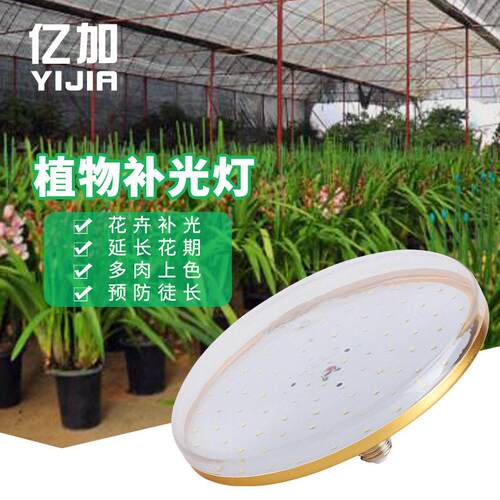 兰花补光灯家用多肉上色全光谱大棚蔬菜瓜果彷太阳光植物生长灯