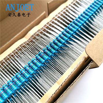 1W金属膜电阻 1R/1.2R/2R/3R/4.7R/5.1R~9.1R 直插色环电阻