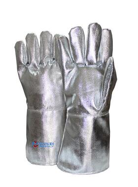 安百利ABL-S59芳纶镀铝耐高温手套隔热防烫阻燃灵活劳保手套45CM