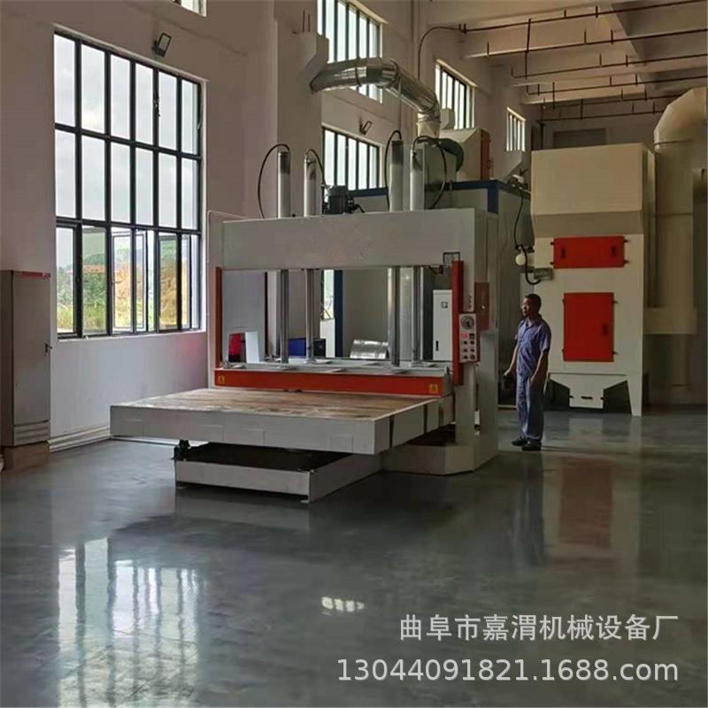 新型移动式冷压机 平台可移动方便进出板冷压机 全自动铅门冷压机