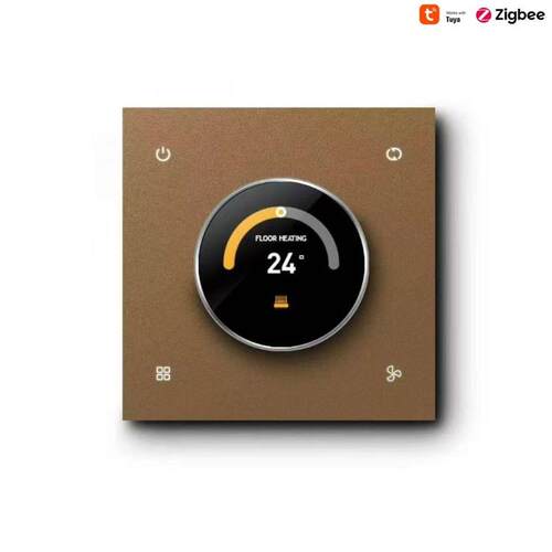 【跨境】PC水机温控器TUYA ZIGBEE3.0旋钮温控器