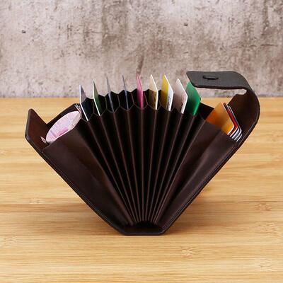 Holder Name Cards Case Pocket Organizer Money Phone Coin Bag