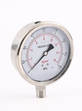 Y0SS-A0耐震压力表防1震充油压水力表气压Y100SS-A表气泵管道自来