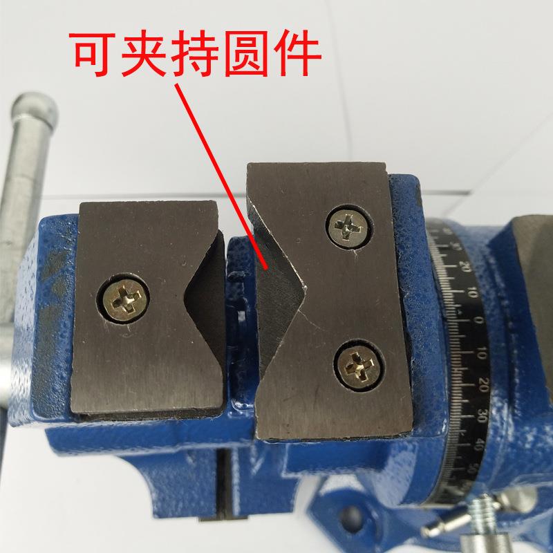 虎美式台虎钳多型用虎钳重型工LWD业钳4寸5寸6寸家钳用台虎多用台