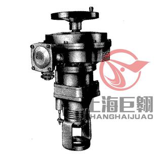 上仪ZKZ 防爆 带限位Ⅲ 20ma输出控制 410C直行程电动执行机构
