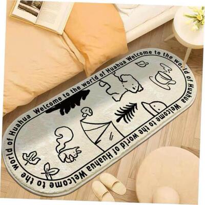 Carpets Plush carpet bedroom rug bedside blanket floor mat