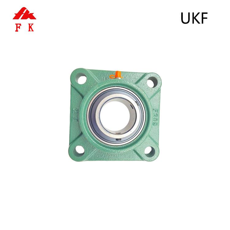FK/泛科带方形座紧定套UKF311 UKF312 UKF313外球面轴承 带座轴承
