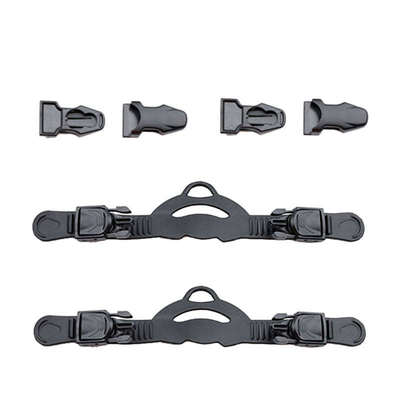 潜水不锈钢弹簧带蛙鞋带弹力带可调节带扣适配Mares四线 脚蹼带