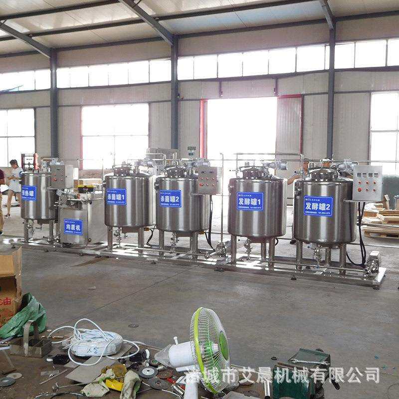 三层不锈钢电加热 开鲜奶吧需要的设备 乳品CIP全套清洗 储奶罐