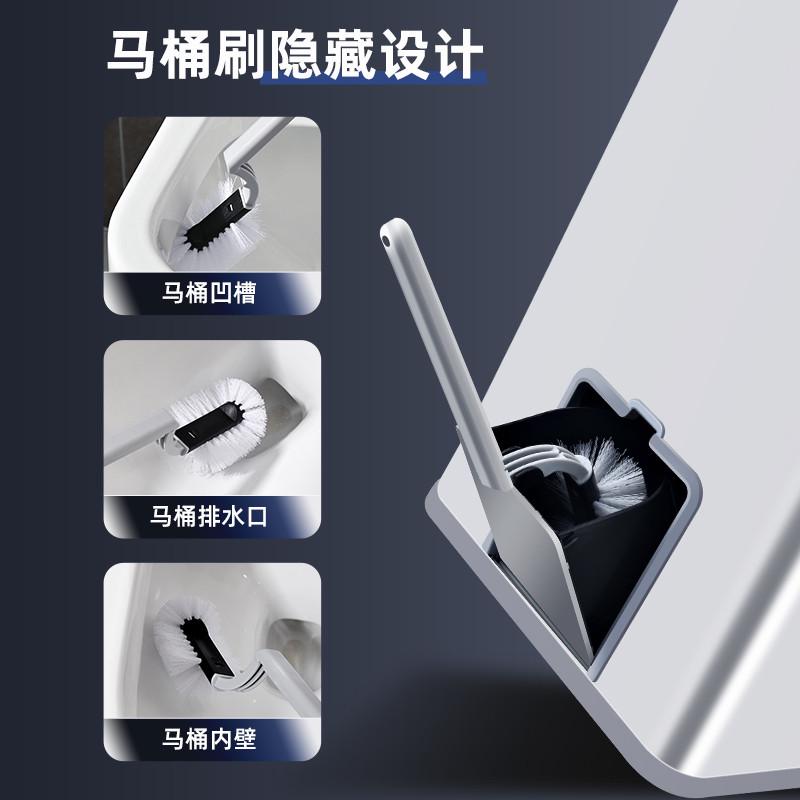 厕所纸巾盒卫生间家用洗手间抽纸盒防水免打孔手纸盒二合一垃圾桶