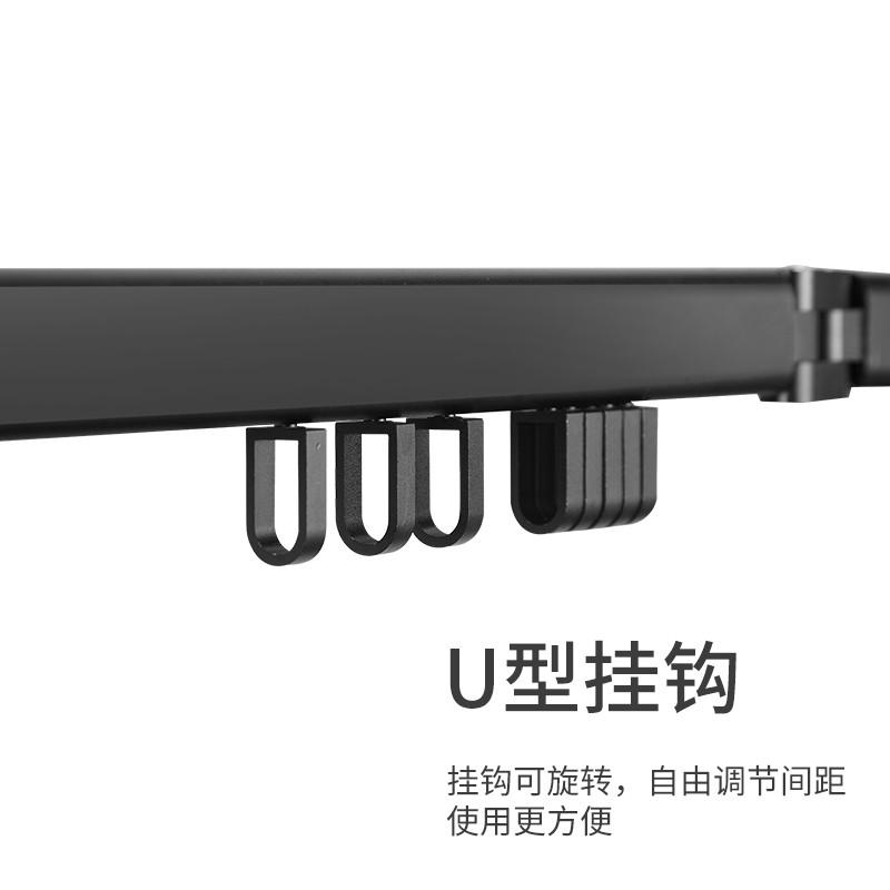 架晾衣晾晒打孔伸缩晾衣架阳台家用折叠壁挂室内外隐形晾衣杆