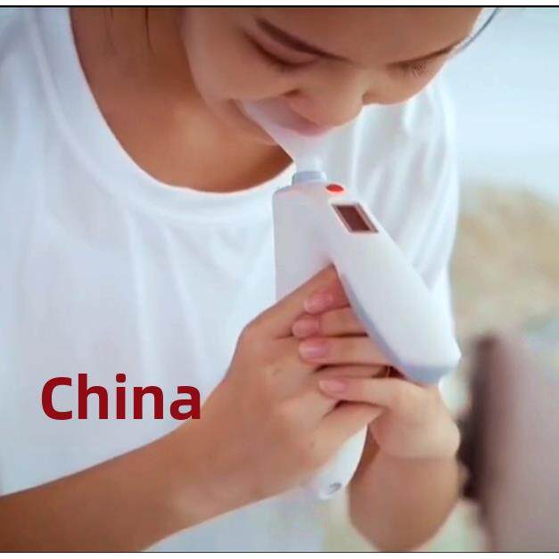 手持肺活量计领康电子肺活量测试仪器智能中考专用肺功能检测仪