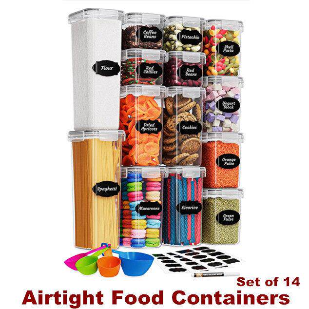 Kitchen Storage Box Airtight Food Containers Organisation - 实物图