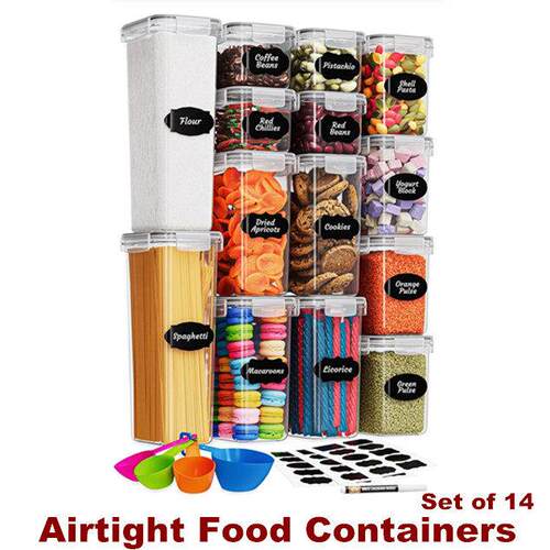 Kitchen Storage Box Airtight Food Containers Organisation