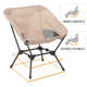 户外休闲折叠沙滩椅便携超轻钓鱼椅四方脚太空椅铁管四角月亮椅